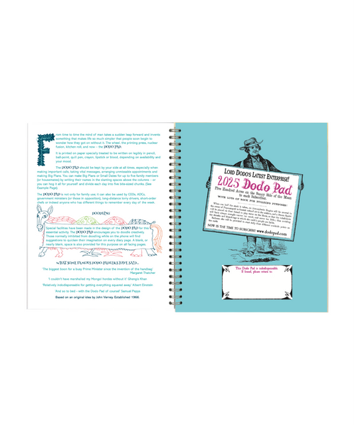 2025 Dodo Pad Desk Diary | Annual Diaries – The Dodo Pad Ltd