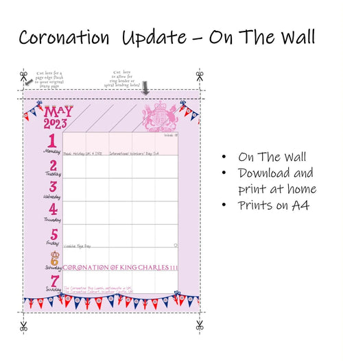 Coronation Update - On The Wall FREE