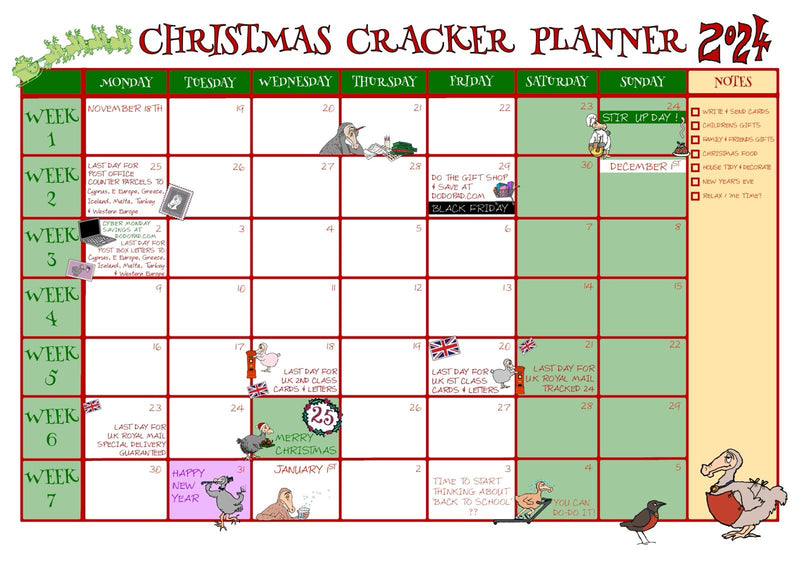 2024 Christmas Planner