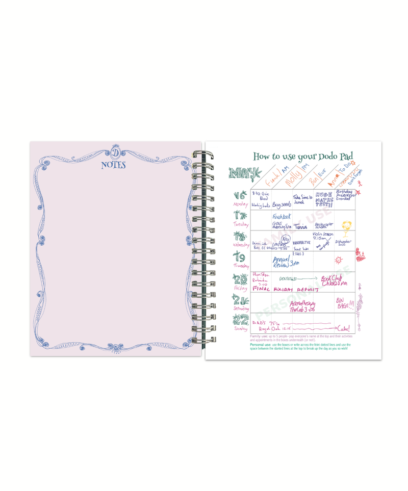 2025 Dodo Pad Original Desk Diary - HARD COVER