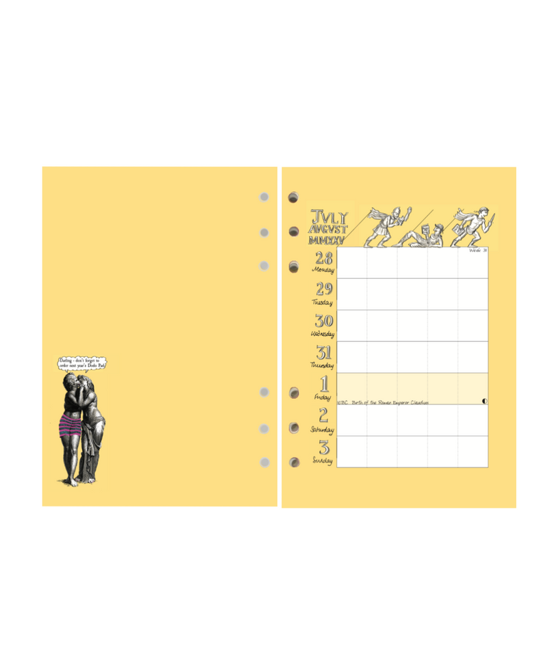 2025/26 Dodo Pad Academic A5 Filofax Loose-Leaf Diary