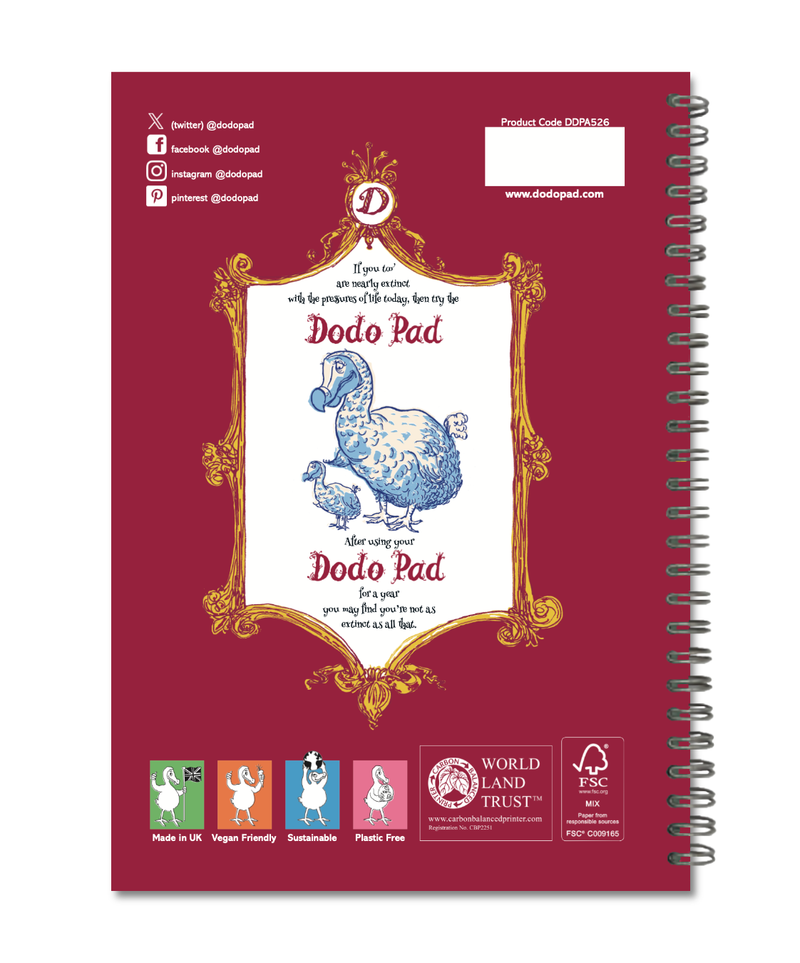 2026 Dodo Pad A5 Diary - Published 26th June