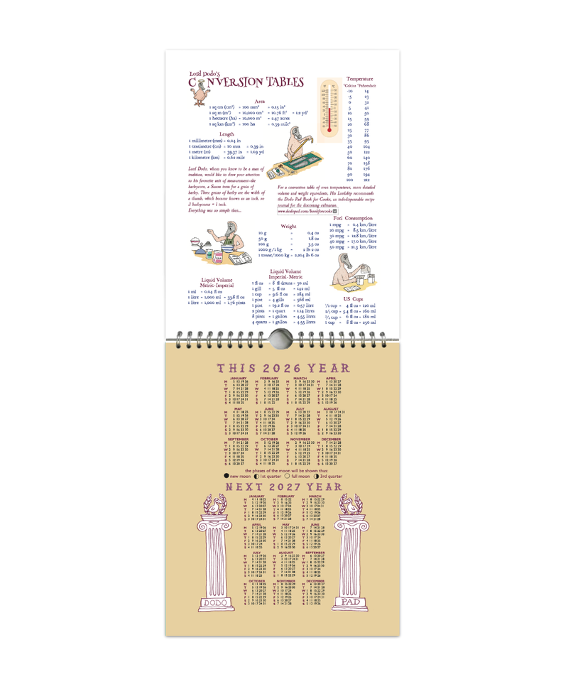 2026 On The Wall Dodo Pad - Published 26th June