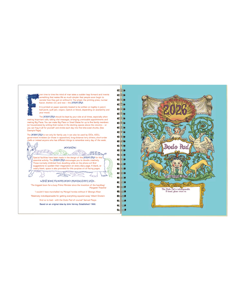 2026 Dodo Pad ORIGINAL Desk Diary – The Dodo Pad Ltd