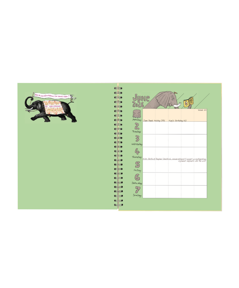 2026 Dodo Pad ORIGINAL Desk Diary - Published 26th June
