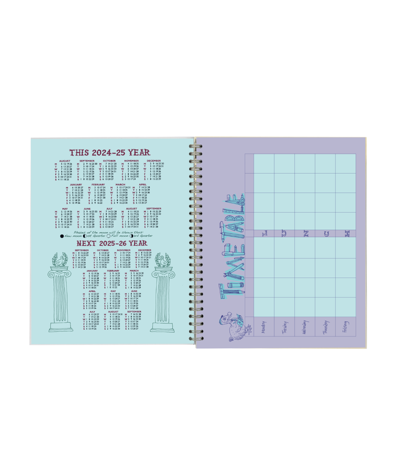 2024/25 Academic Pad Original Desk Diary