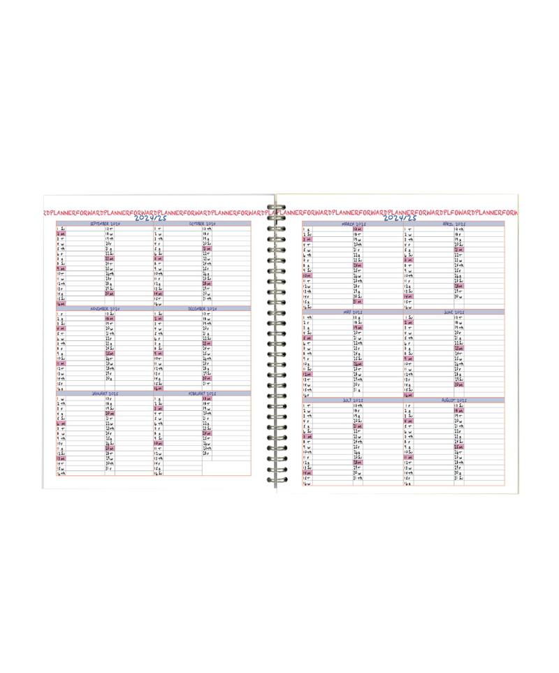 2024/25 Academic Pad Original Desk Diary