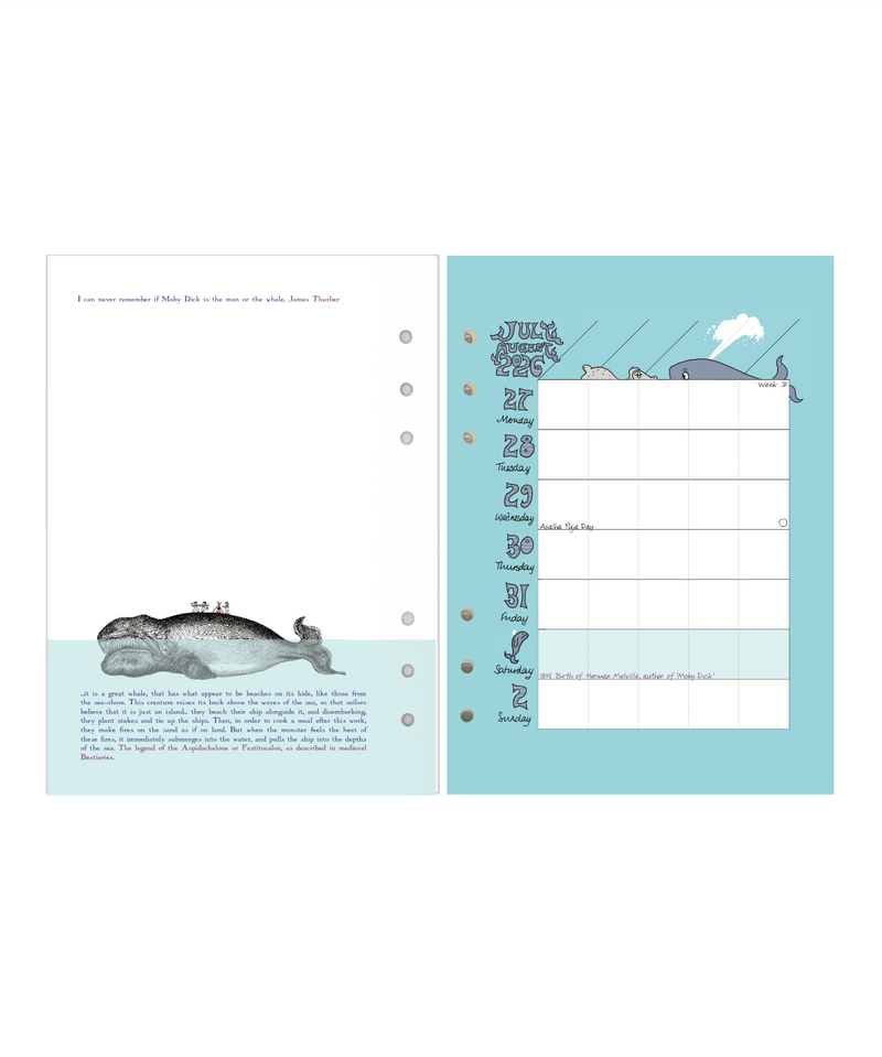 2026/27 Dodo Pad Academic A5 Filofax Loose-Leaf Diary – The Dodo Pad Ltd