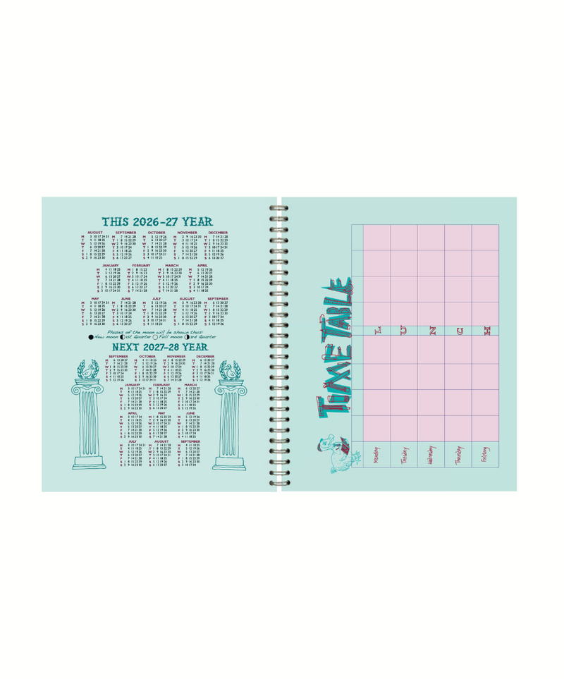 2026/27 Dodo Pad Academic ORIGINAL Desk Diary – The Dodo Pad Ltd