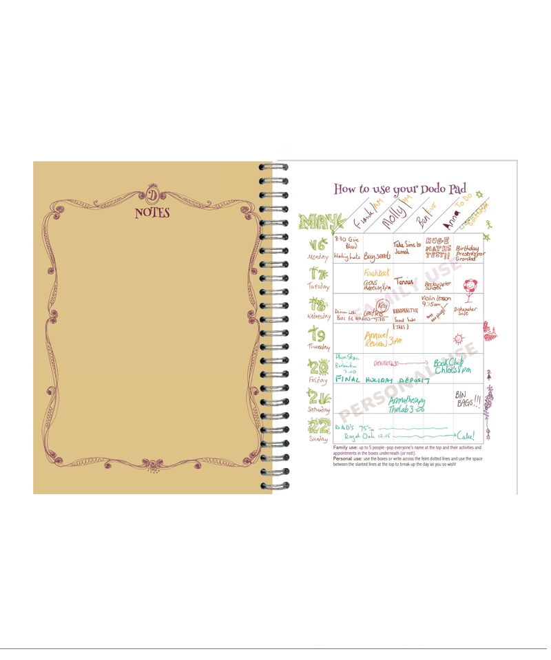 2027 Dodo Pad A5 Diary – The Dodo Pad Ltd