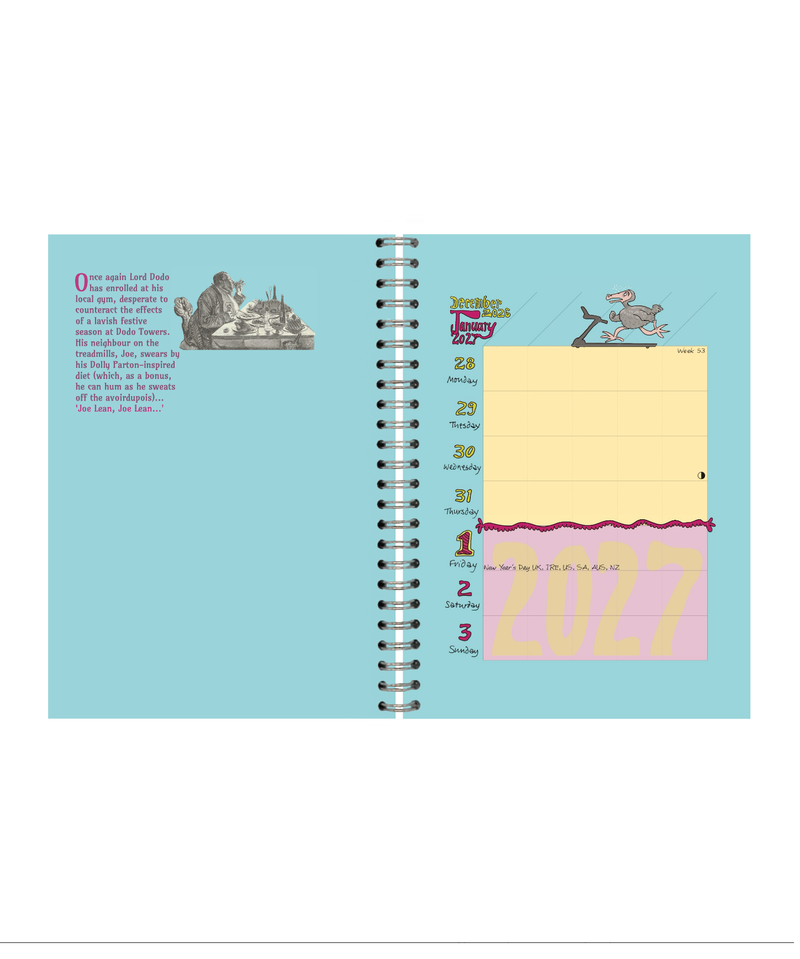 2027 Dodo Pad A5 Diary – The Dodo Pad Ltd