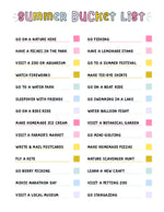 Summer List Of Things To Do - Free