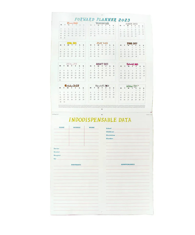 2023 Dodo Pad Family Planner Calendar