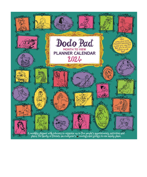 2024 Dodo Pad Family Planner Calendar - 10% Pre-Order Discount