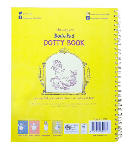 The Dodo Pad Dotty Book Desk Size (24cm x 19cm) – The Dodo Pad Ltd