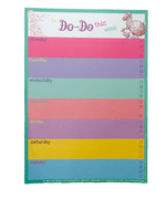 The Dodo Pad Weekly Reminder Pad - Bright