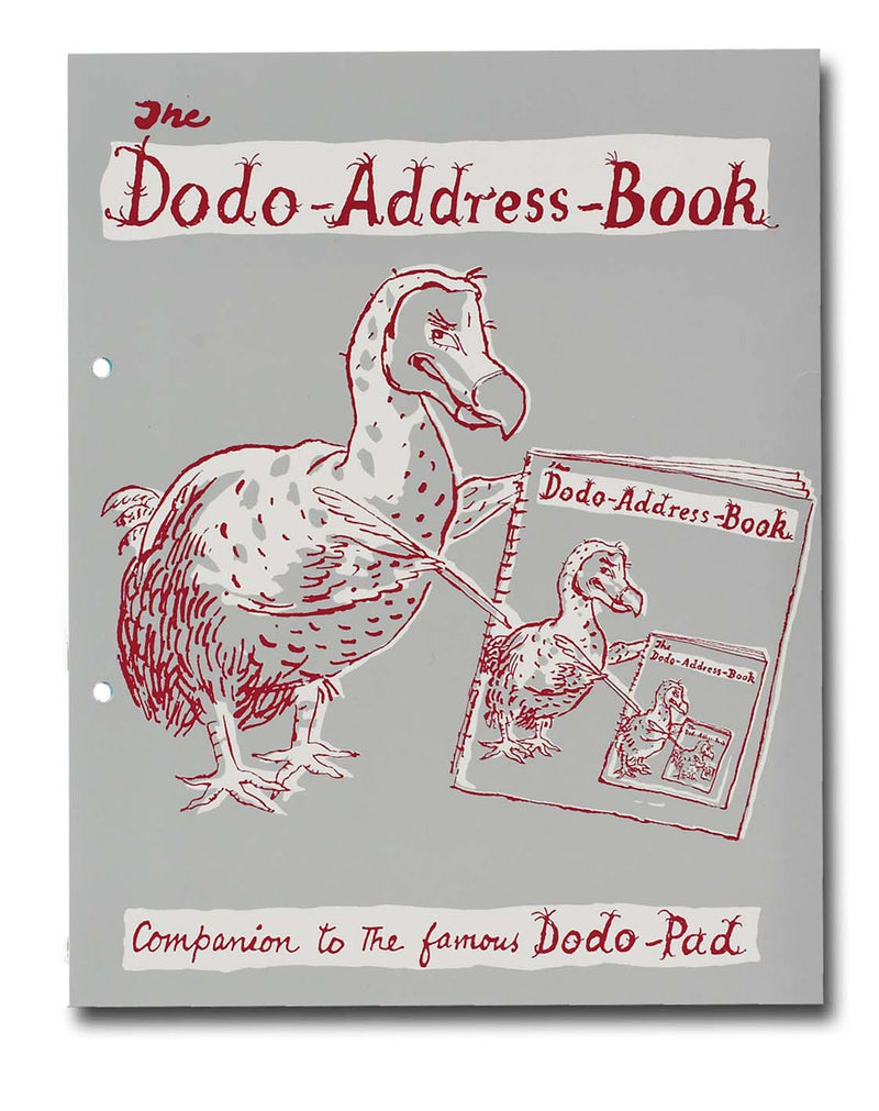 The Dodo Address Book (Loose-Leaf)